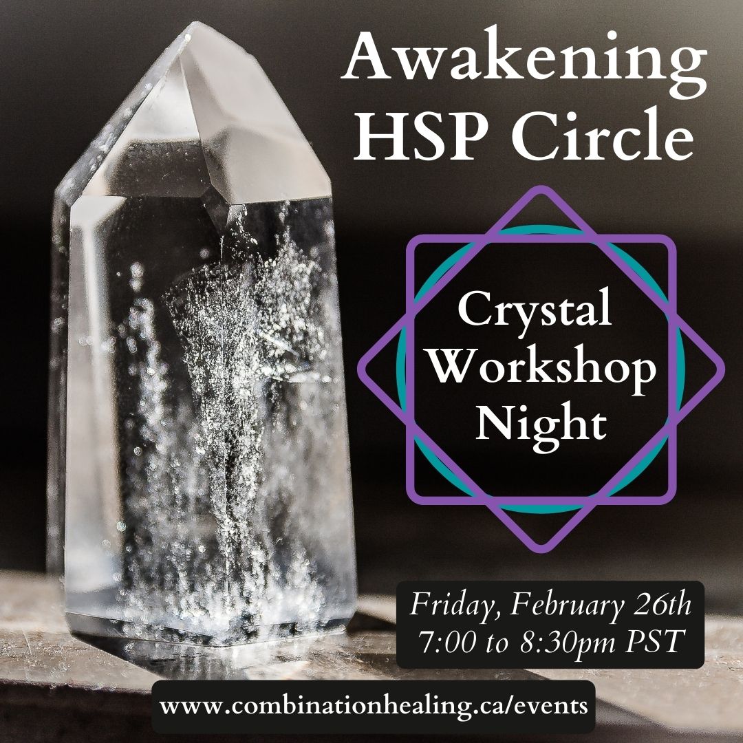 image from Crystal Workshop- Awakening HSP Circle